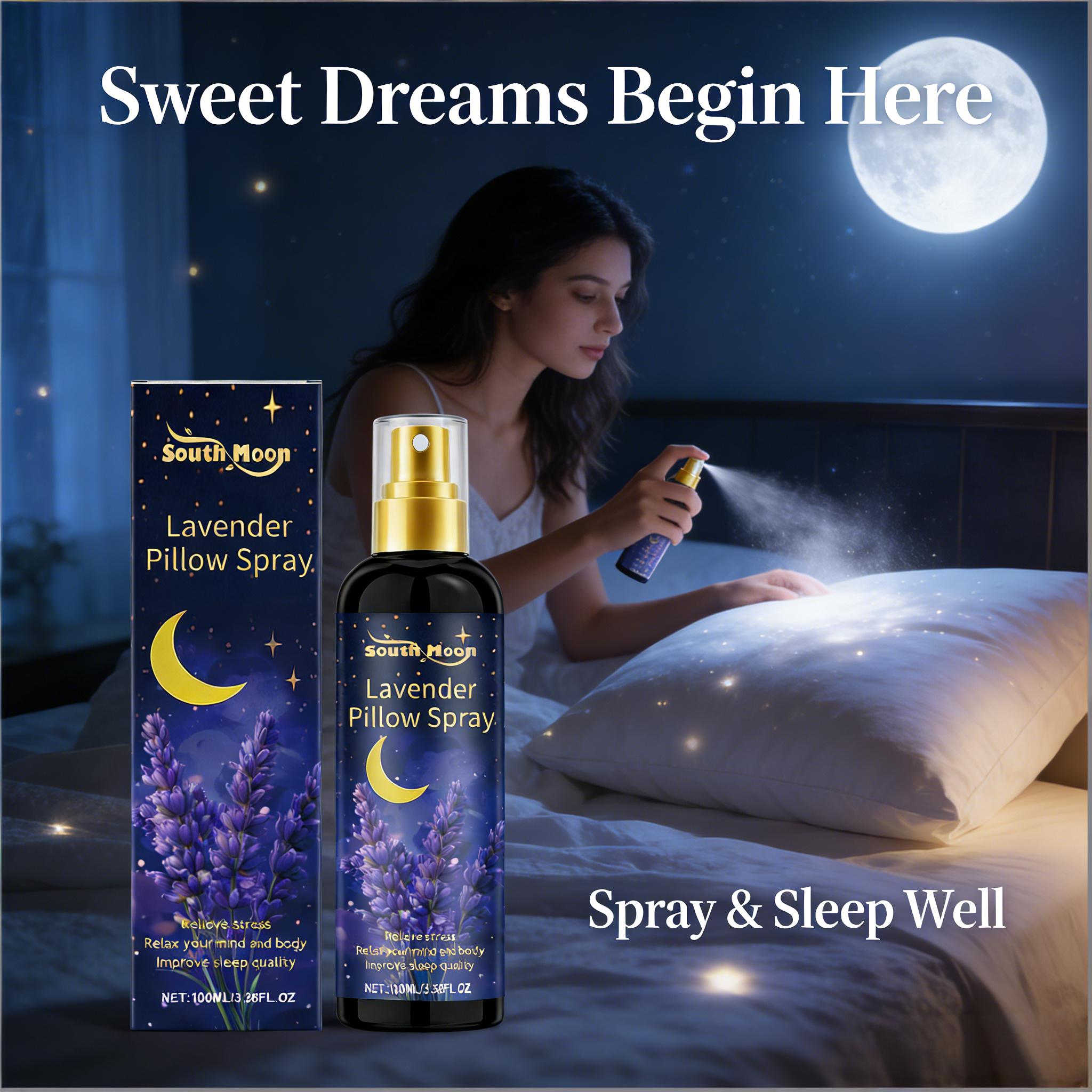 Lavender Pillow Spray - Spray para Dormir con Lavanda para