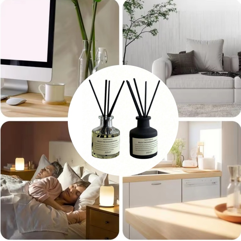 Home Fragrance Jasmine & Yuzu Porcelain Diffuser - Difusor de Aroma sin Llama para