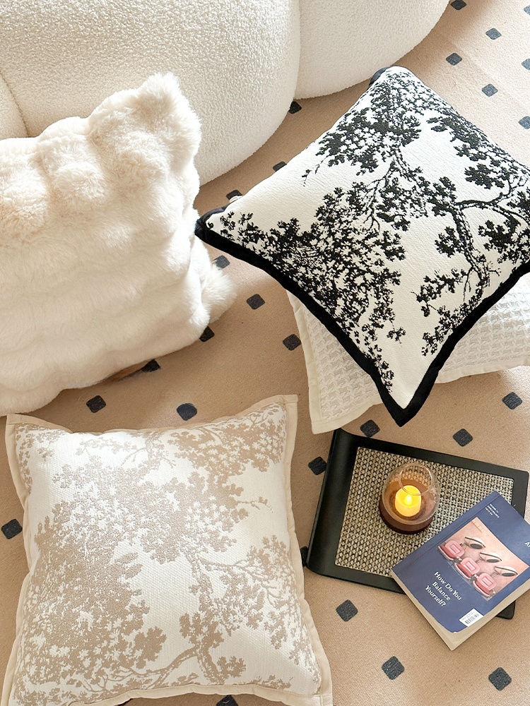 Funda de cojín cuadrada estilo - Home Fragrance In French reseña y precio