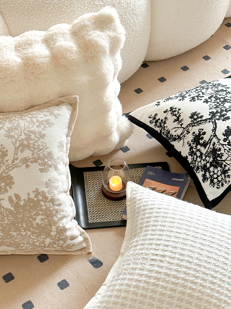 Funda de cojín cuadrada estilo - Home Fragrance In French reseña y precio