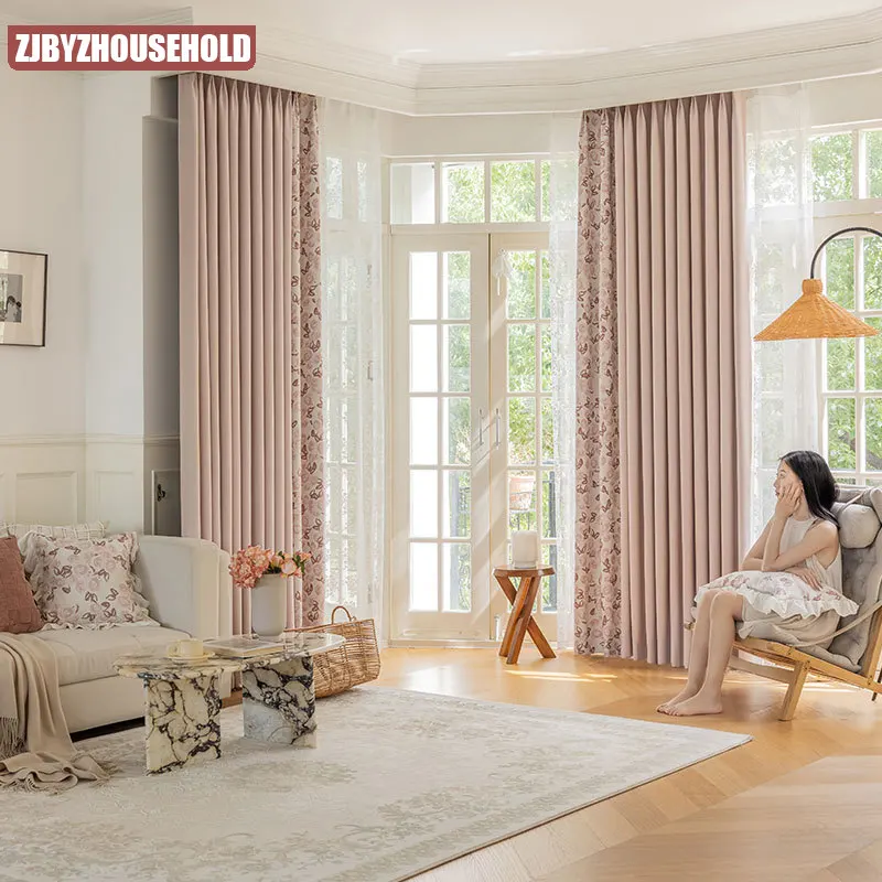 Cortina opaca francesa de dobl - Home Fragrance In French reseña y precio