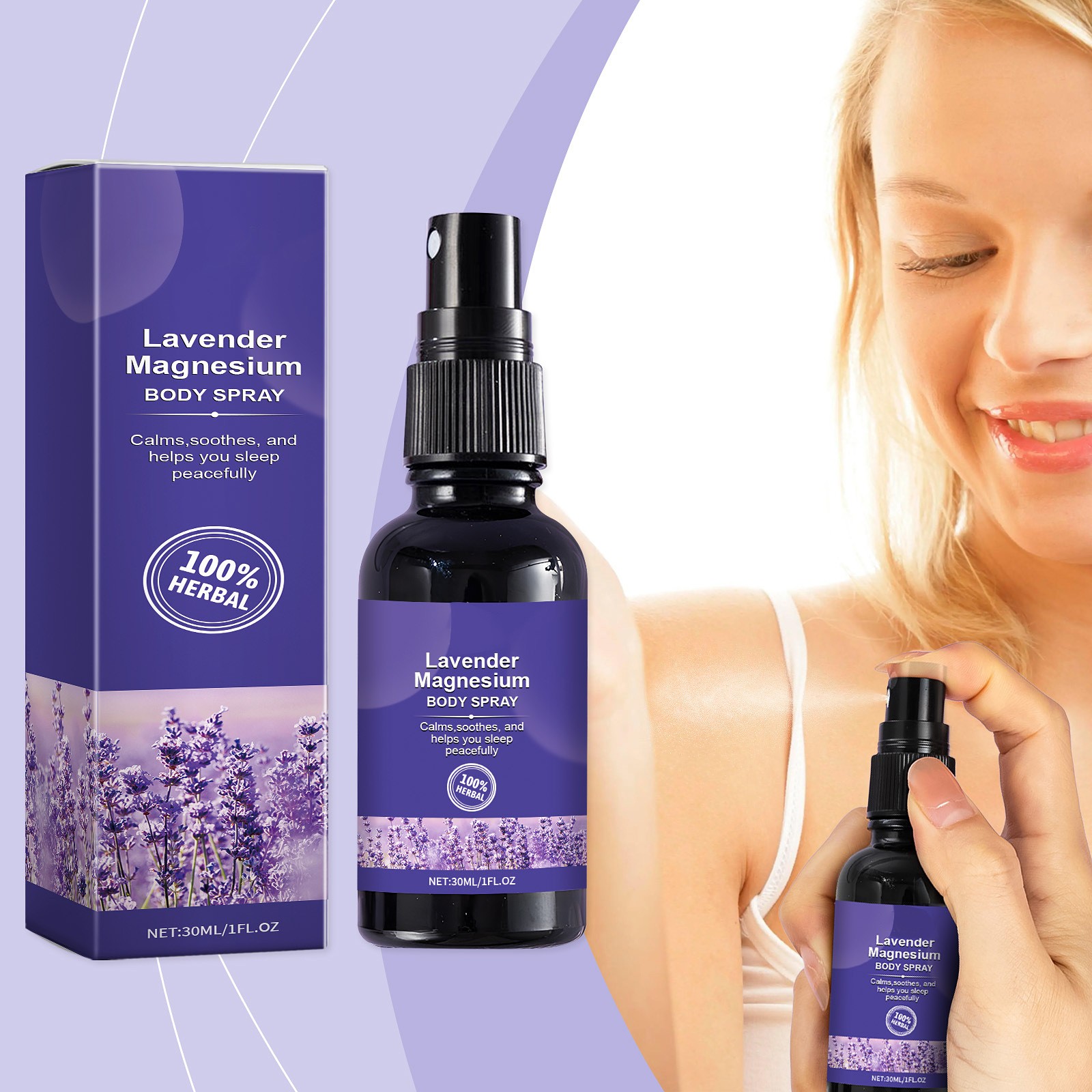 Spray de lavanda para dormir,  - Lavender Pillow Spray reseña y precio