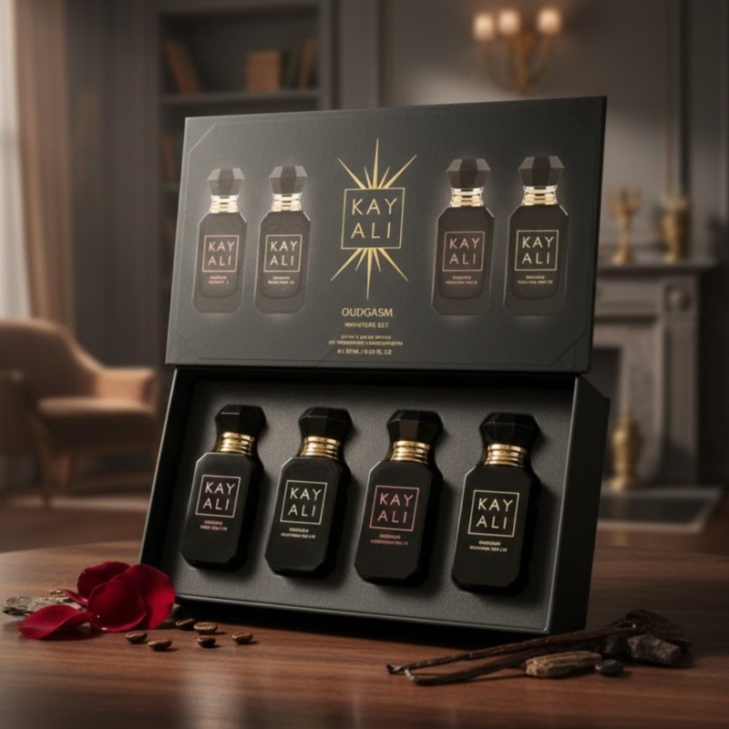 Set de 4 Perfumes KAYALI Unise - Home Fragrance Vanilla Musk reseña y precio
