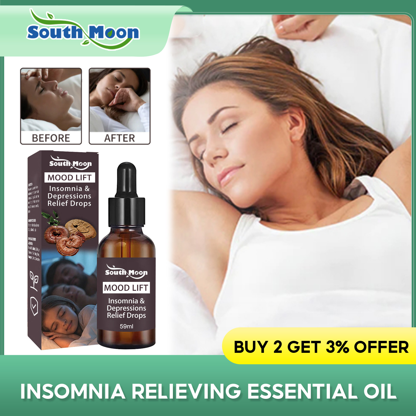 Gotas para tratamiento del ins - Lavender Pillow Spray reseña y precio