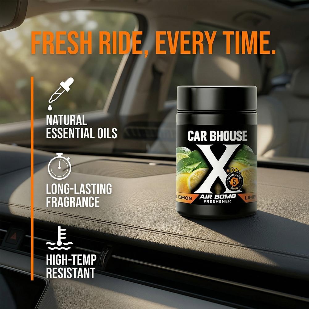 Aromatizante sólido para coche - Home Fragrance Logo reseña y precio